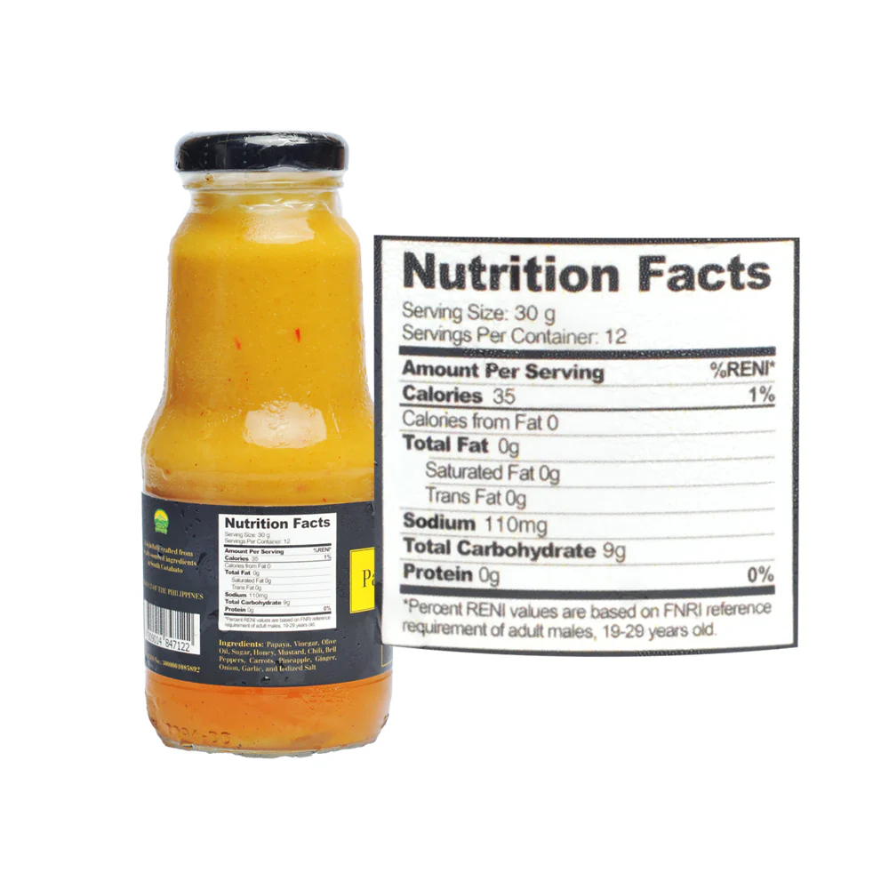 Mommy Juling's Papaya Vinaigrette 250ml - Image 2