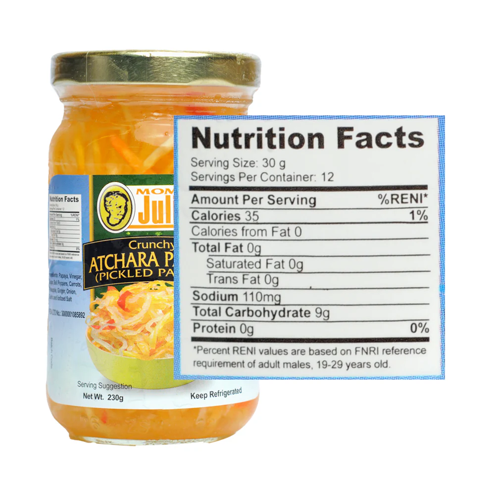 Mommy Juling's Special Atchara 230g (8oz) - Image 2