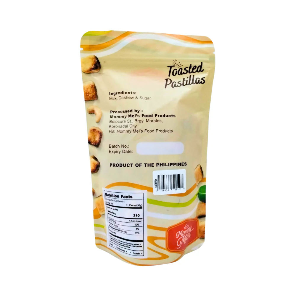 Mommy Mel's Toasted Pastillas Cashew 150g - Image 2
