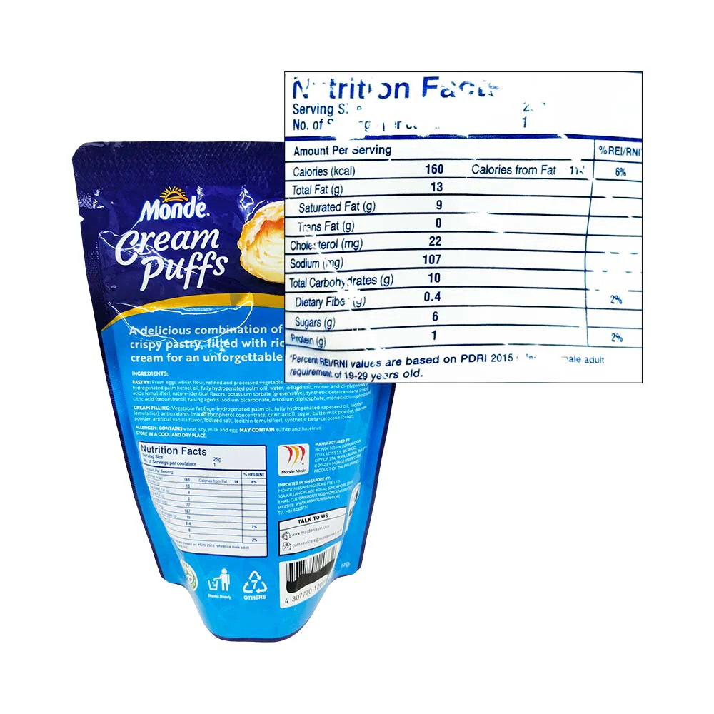 Monde Special Cream Puffs with Custard Filling 25g - Image 2