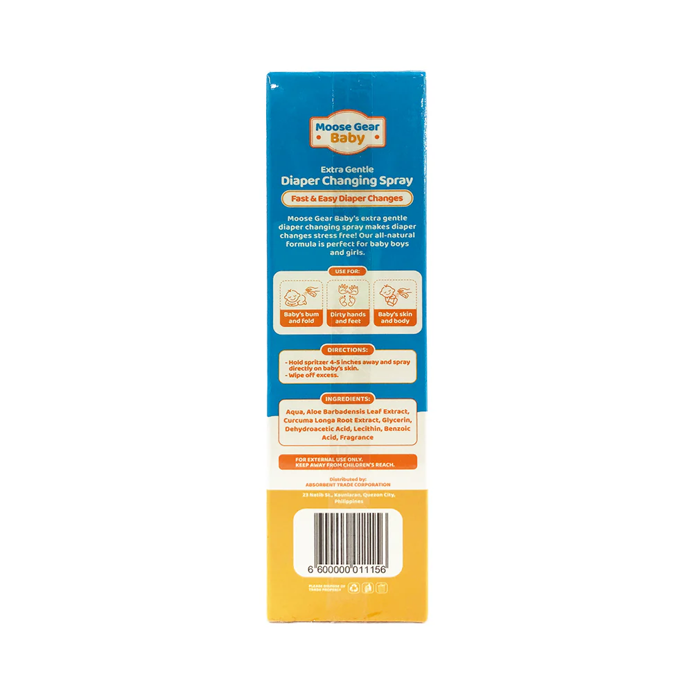 Moose Gear Baby Changing Spray 95ml - Image 2