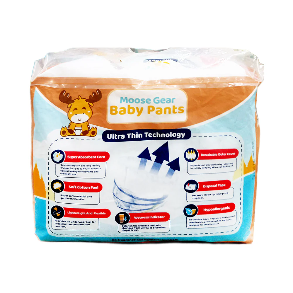 Moose Gear Baby Diaper Pants 2XL 30’s - Image 2