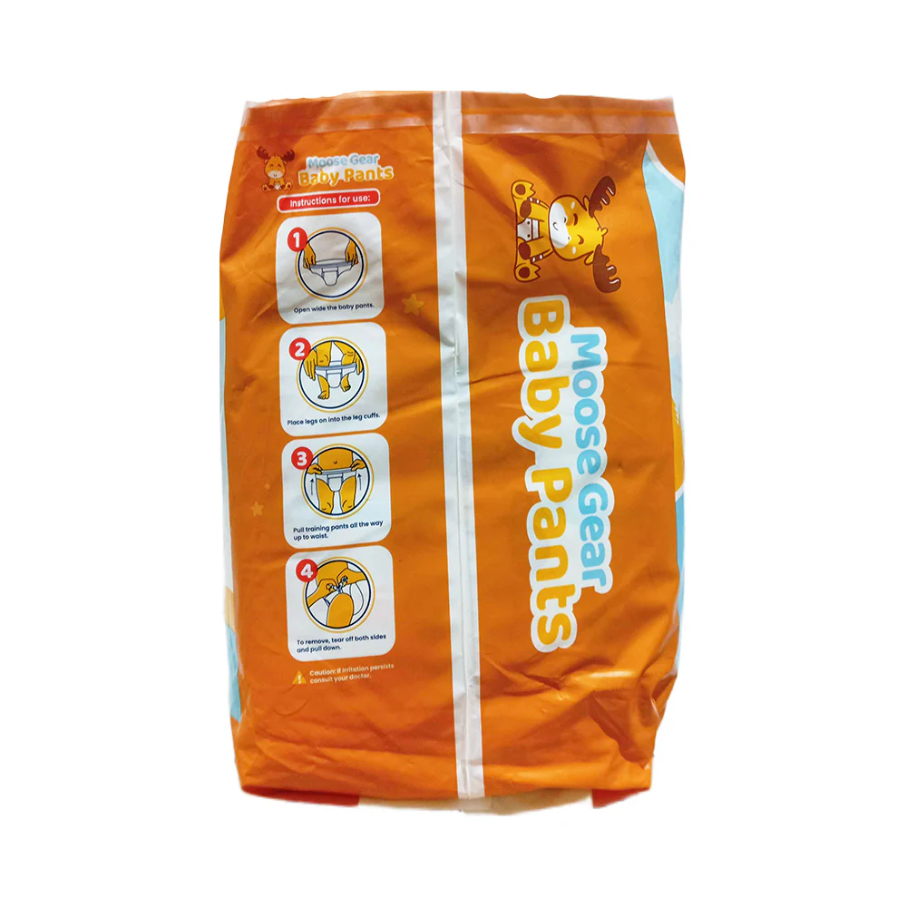 Moose Gear Baby Diaper Pants Large 30’s - Image 3