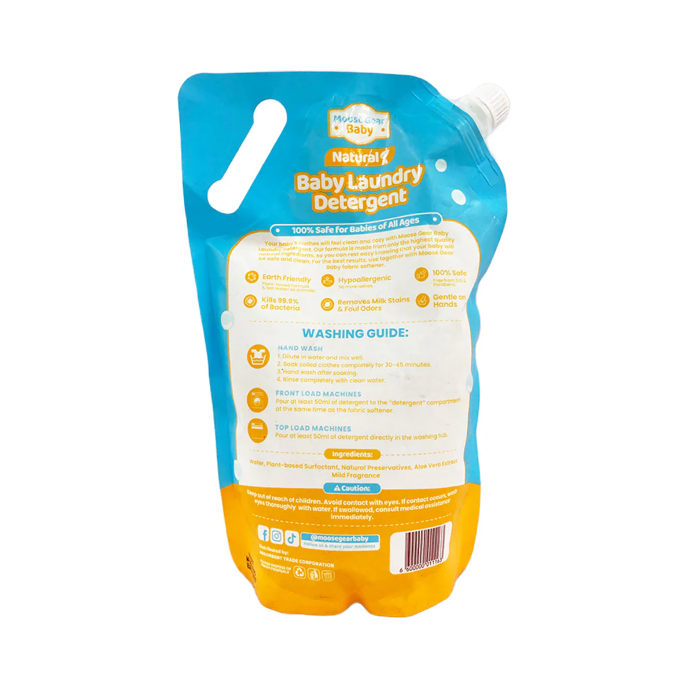 Moose Gear Baby Laundry Detergent 1000ml - Image 2