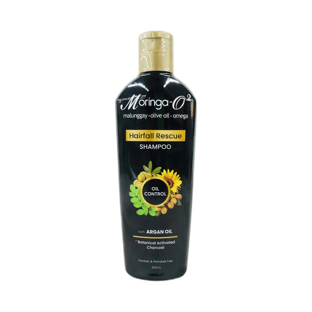 Moringa O2 Hairfall Rescue Shampoo With Argan Oil 200ml - Image 2