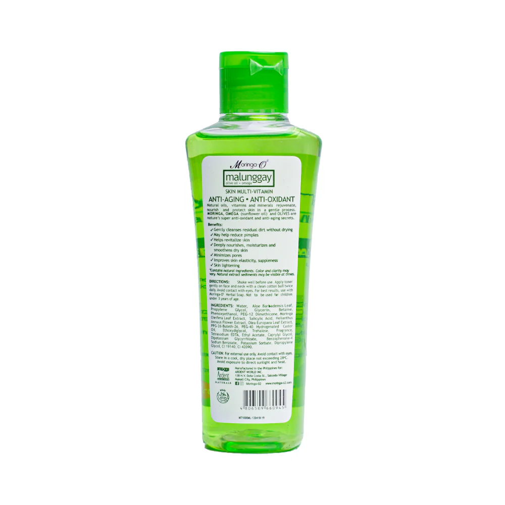 Moringa-O2 Herbal Facial Toner 100ml - Image 2