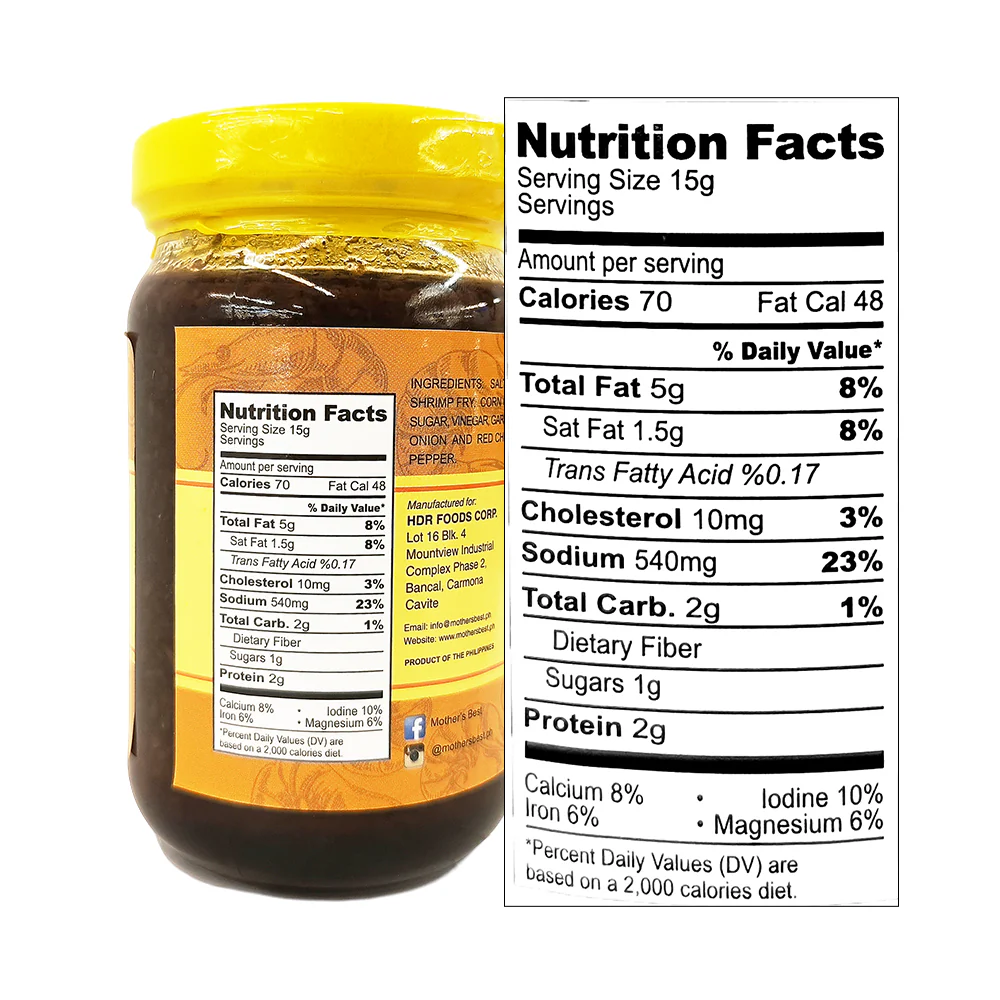 Mother's Best Ginisang Bagoong Sweet 250g - Image 2