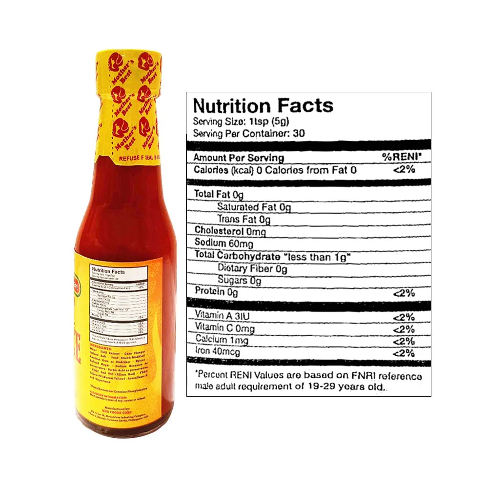 Mother's Best Hot Sauce 150g - Image 2