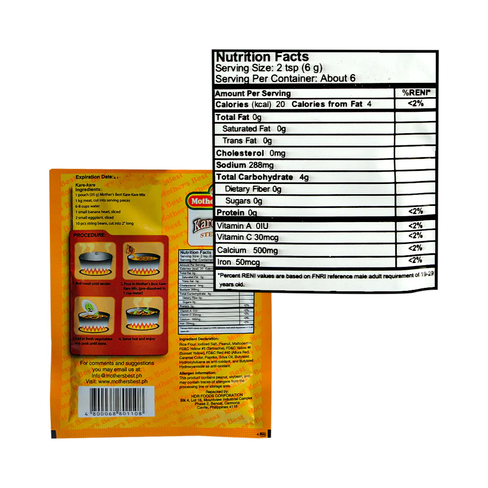 Mother's Best Mixes Stew (Kare-Kare) 35g - Image 2