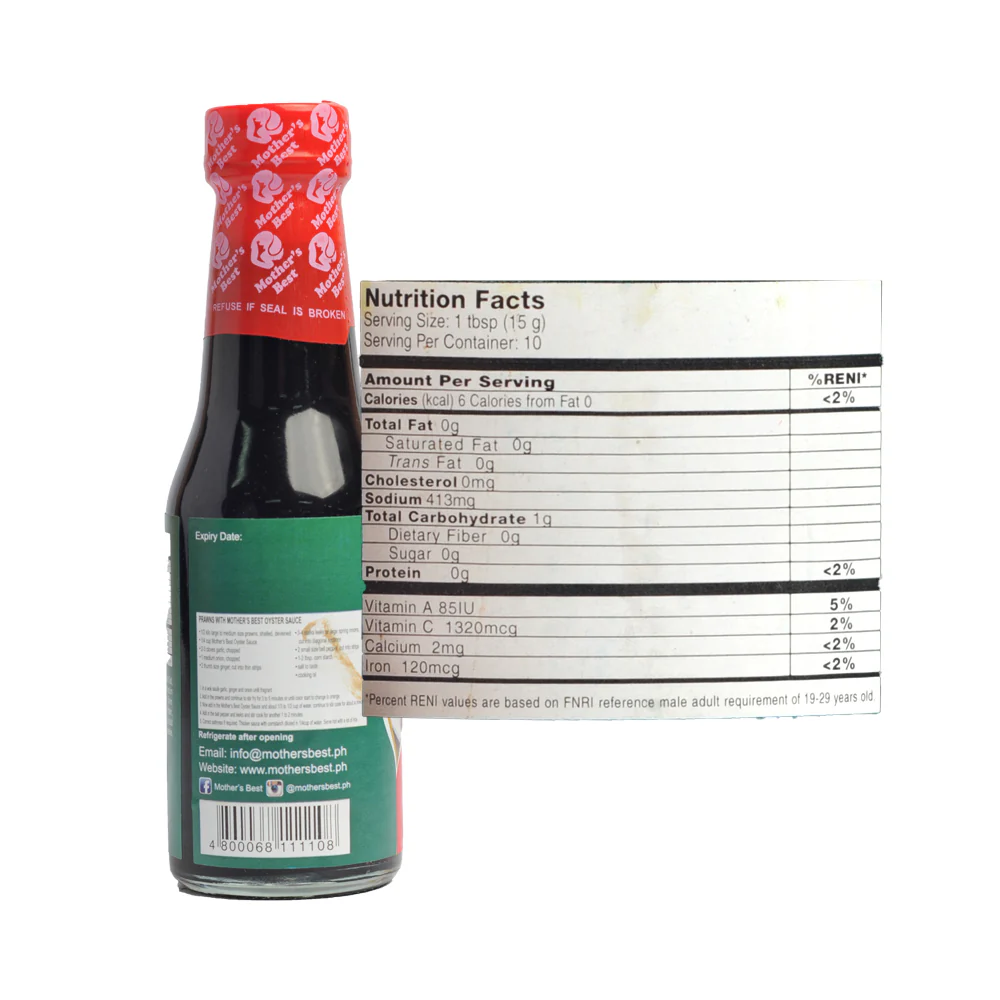 Mother's Best Oyster Sauce 150ml - Image 2