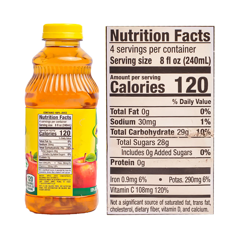 Mott's 100% Apple Juice 946ml (32oz) - Image 3