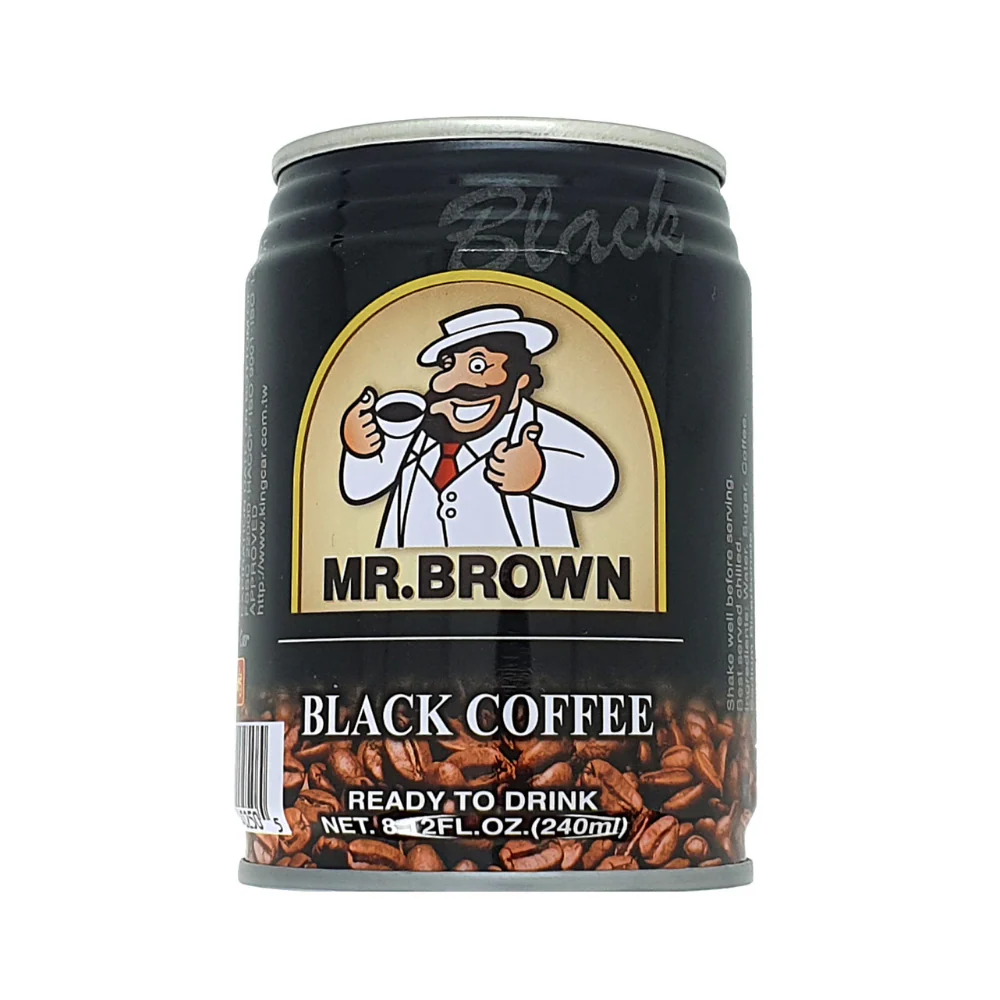 Mr. Brown Black Coffee 240ml