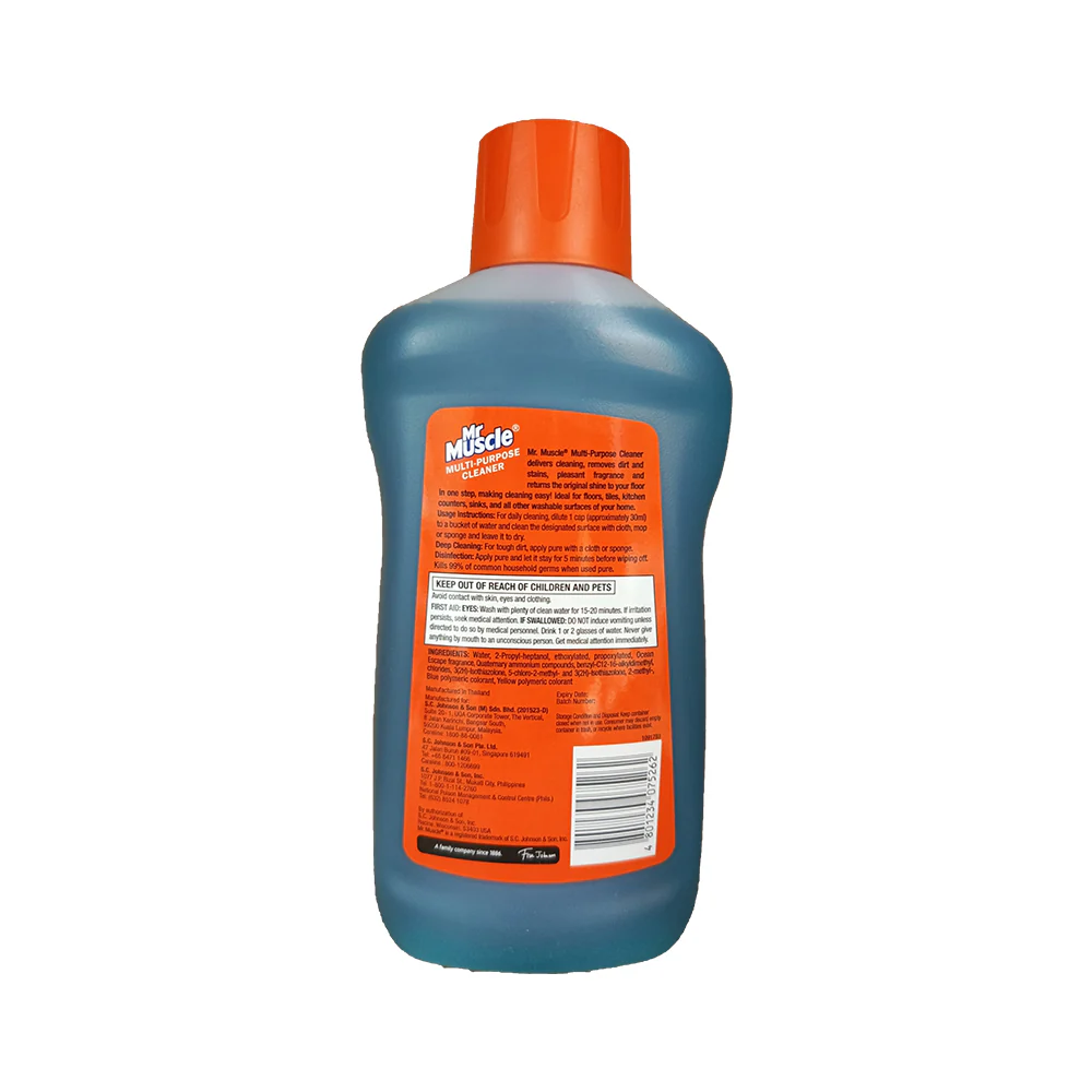 Mr Muscle All Purpose Cleaner Ocean Escape 500ml - Image 2