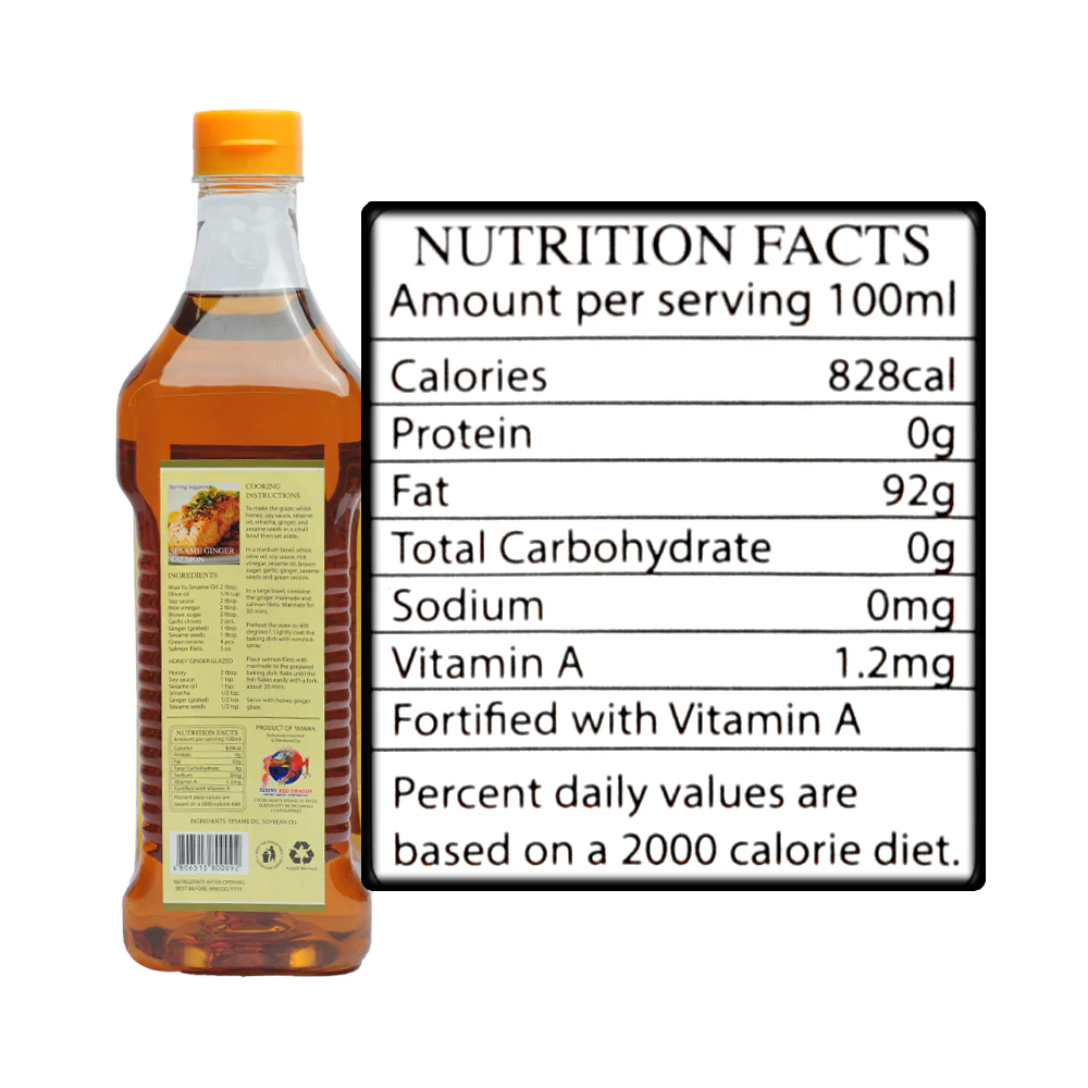 Mua Yu Sesame Oil 1L - Image 2