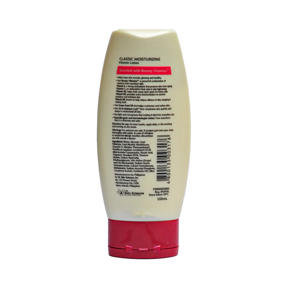 Myra Classic Moisturizing Vitamin Lotion 100ml - Image 2