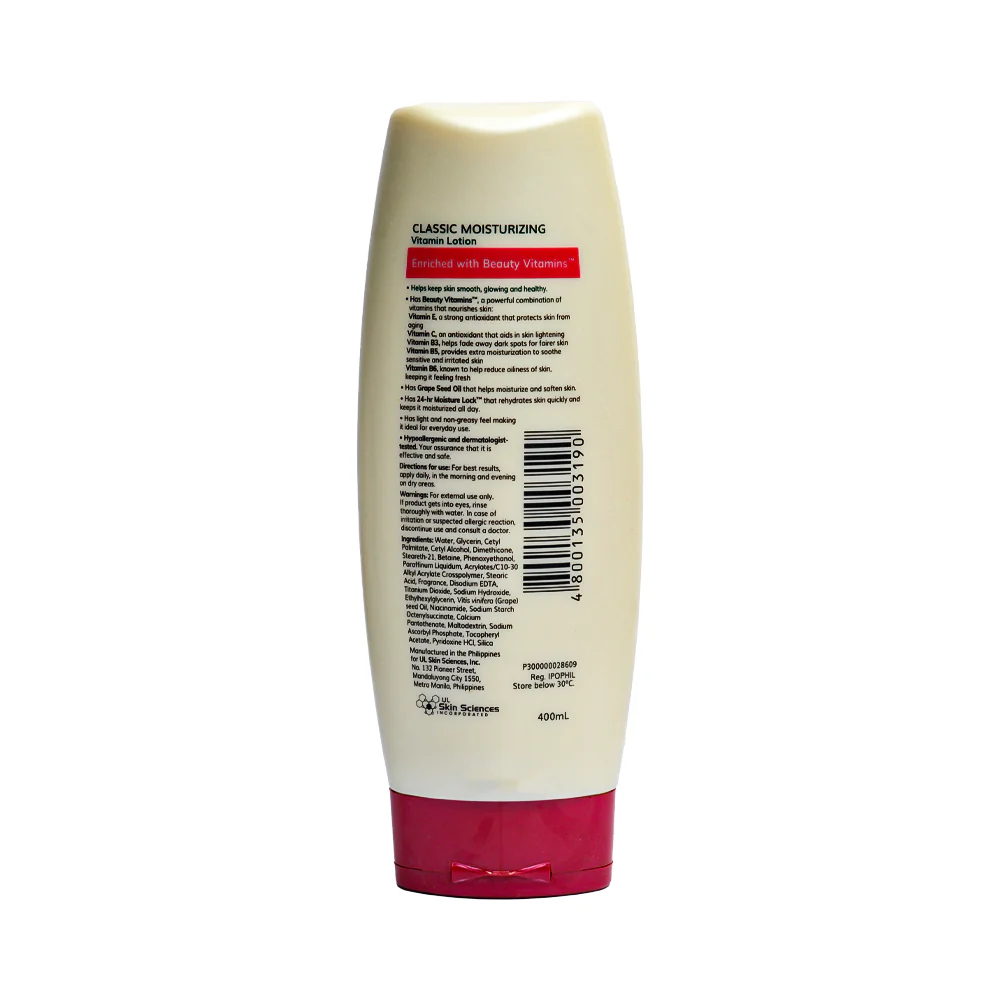 Myra Classic Moisturizing Vitamin Lotion 400ml - Image 2
