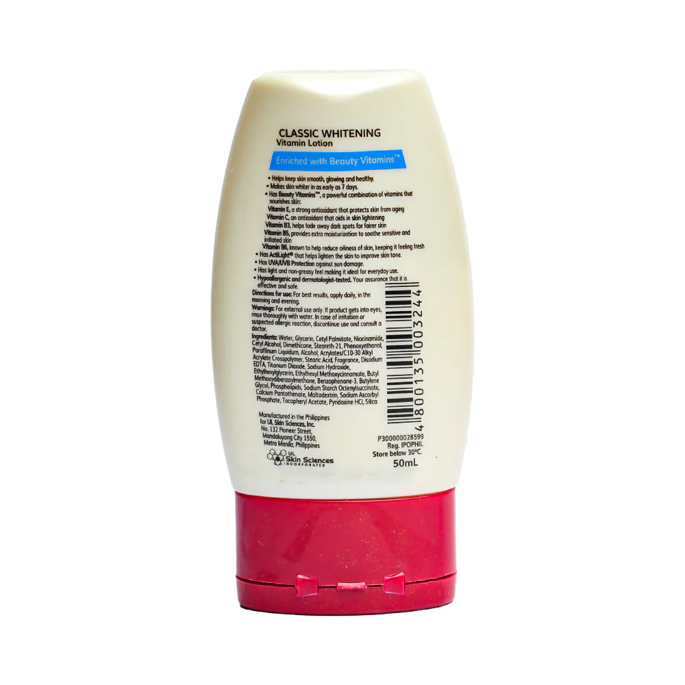 Myra Classic Whitening Vitamin Lotion 50ml - Image 2