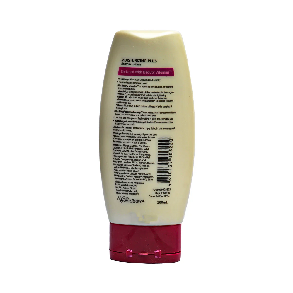 Myra Moisturizing Plus Vitamin Lotion 100ml - Image 2