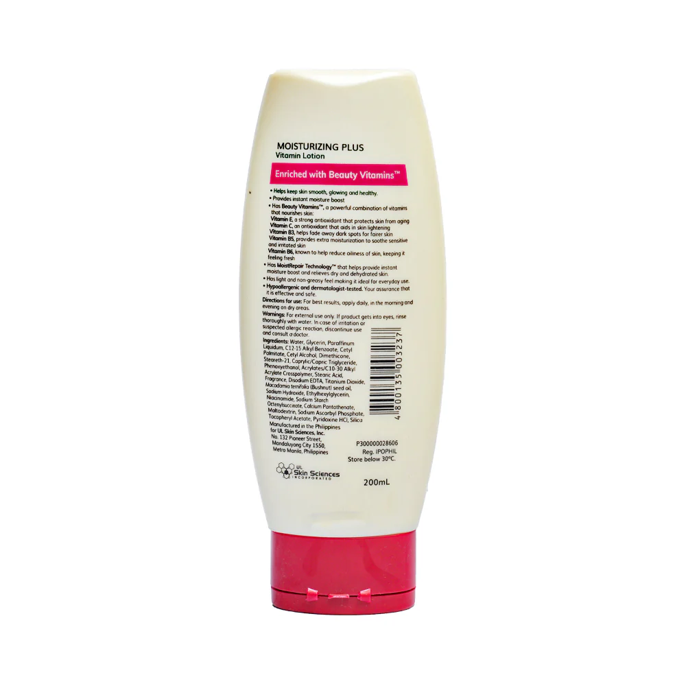 Myra Moisturizing Plus Vitamin Lotion 200ml - Image 2