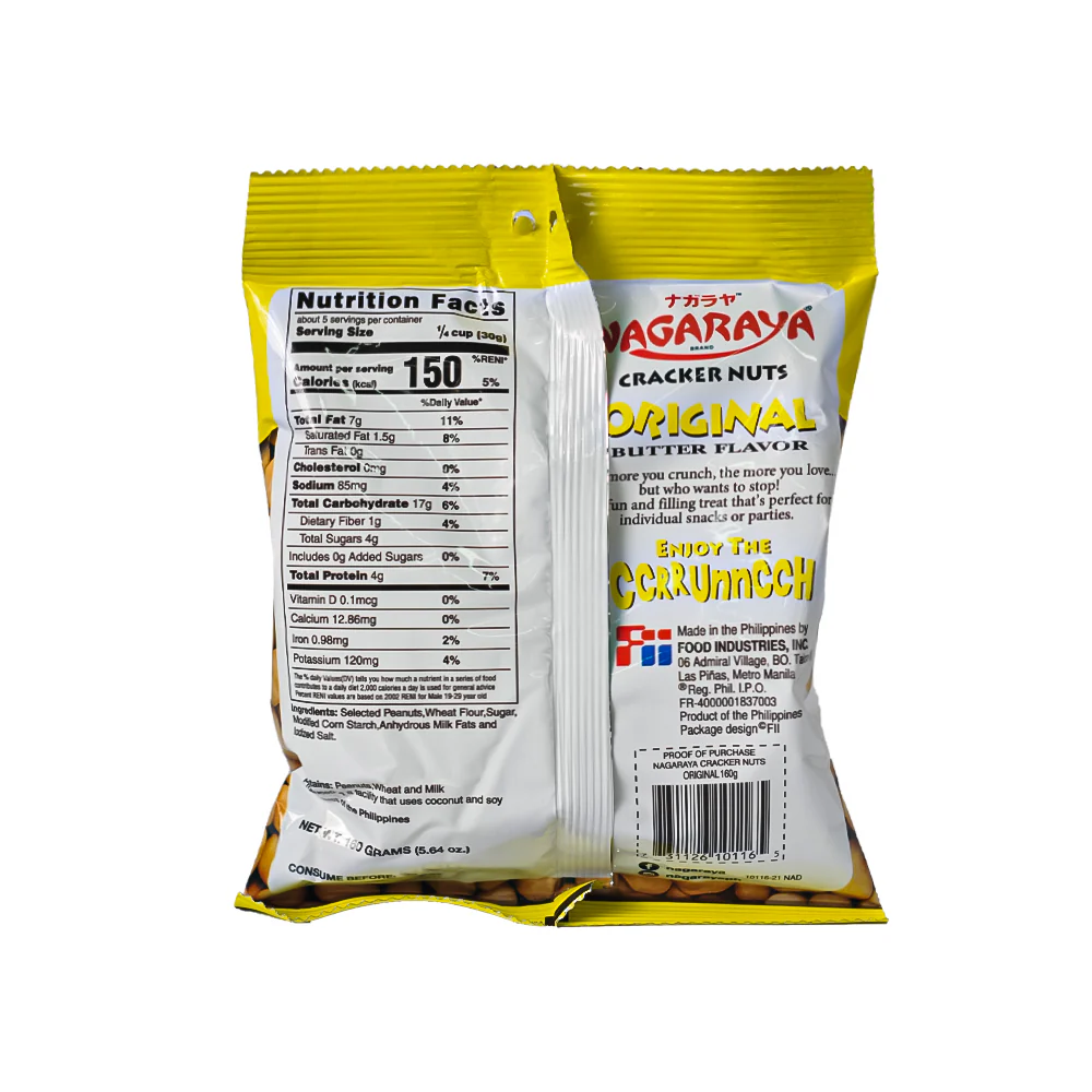 Nagaraya Cracker Nuts Butter 160g - Image 2