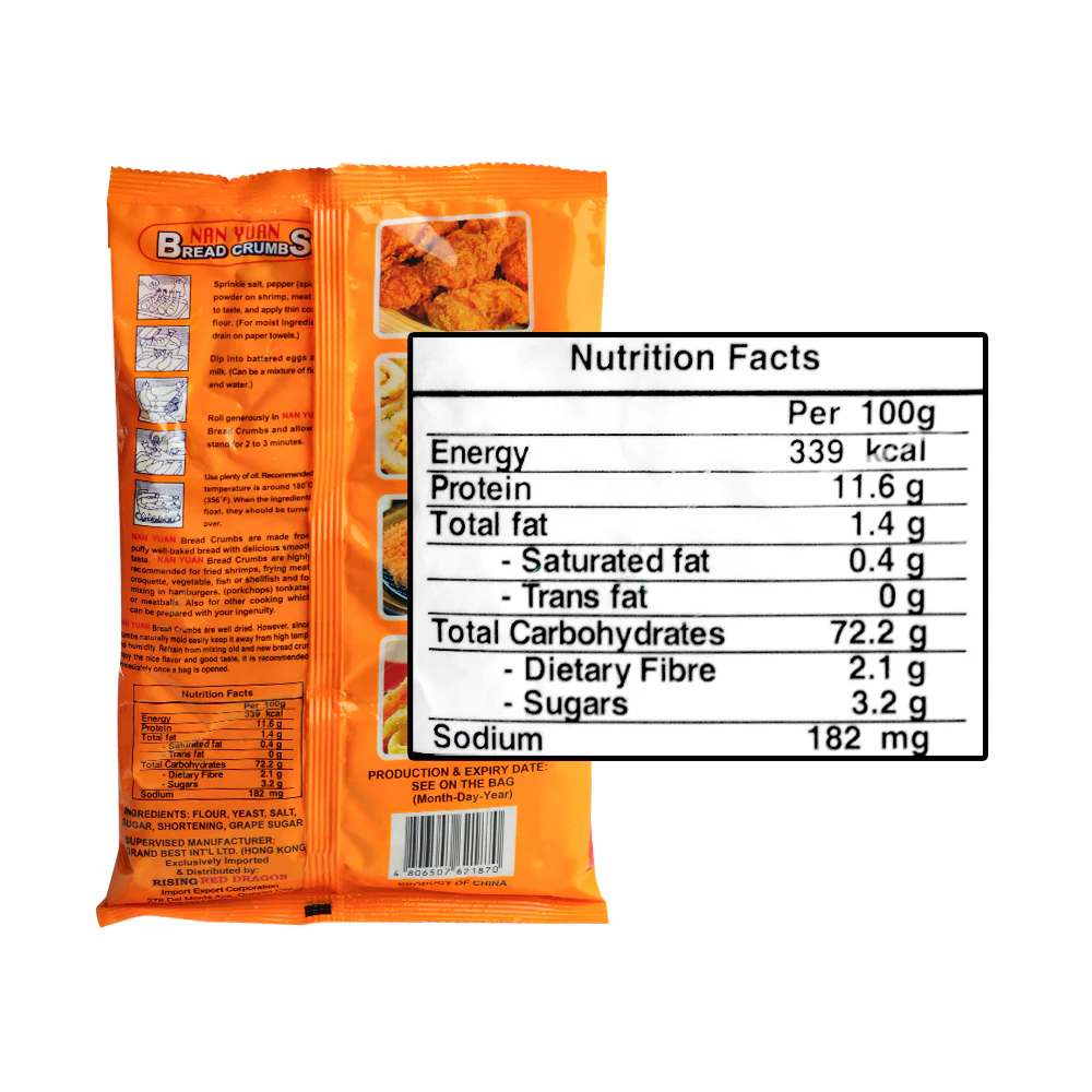 Nan Yuan Bread Crumbs 230g - Image 2