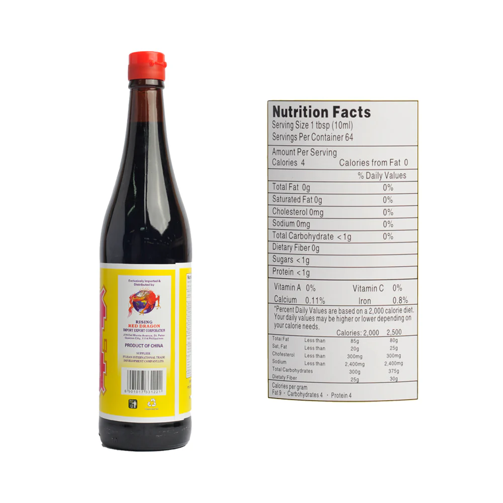 Narcissus Black Vinegar 640ml - Image 2