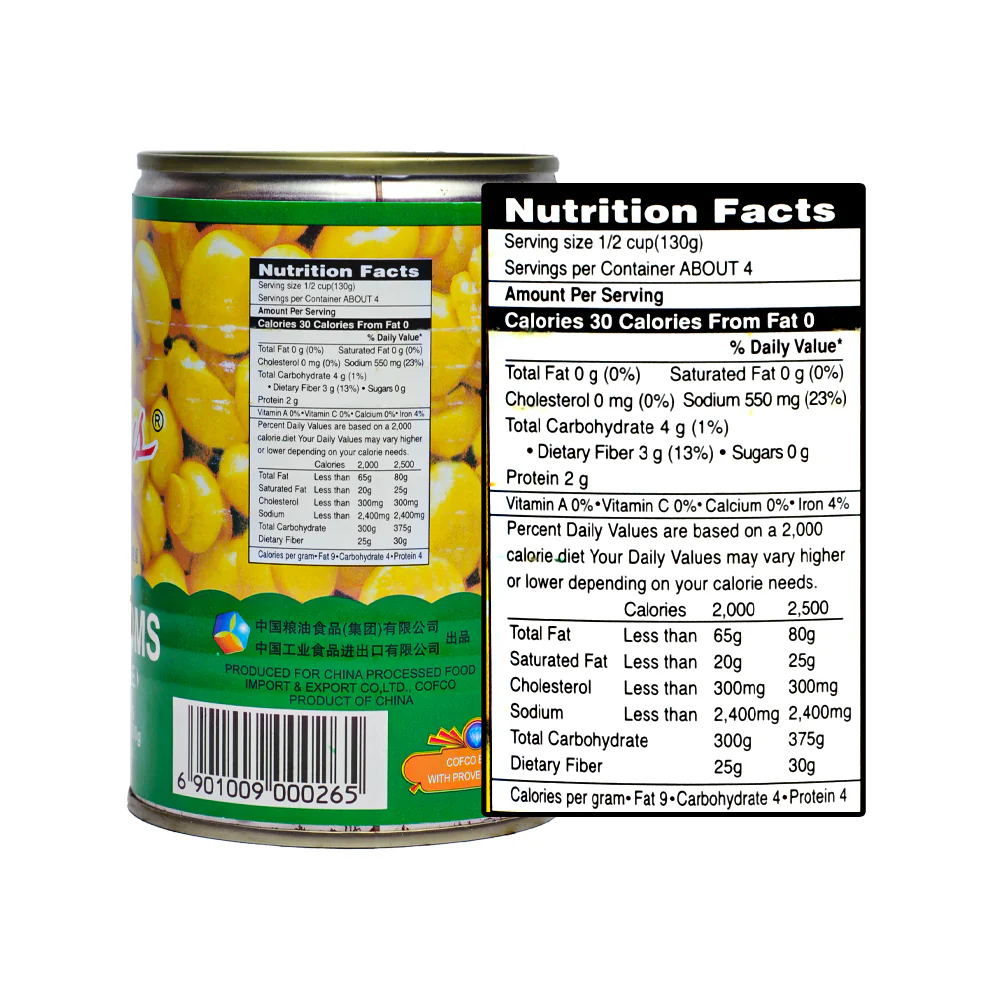 Narcissus Button Whole Mushroom 400g - Image 2