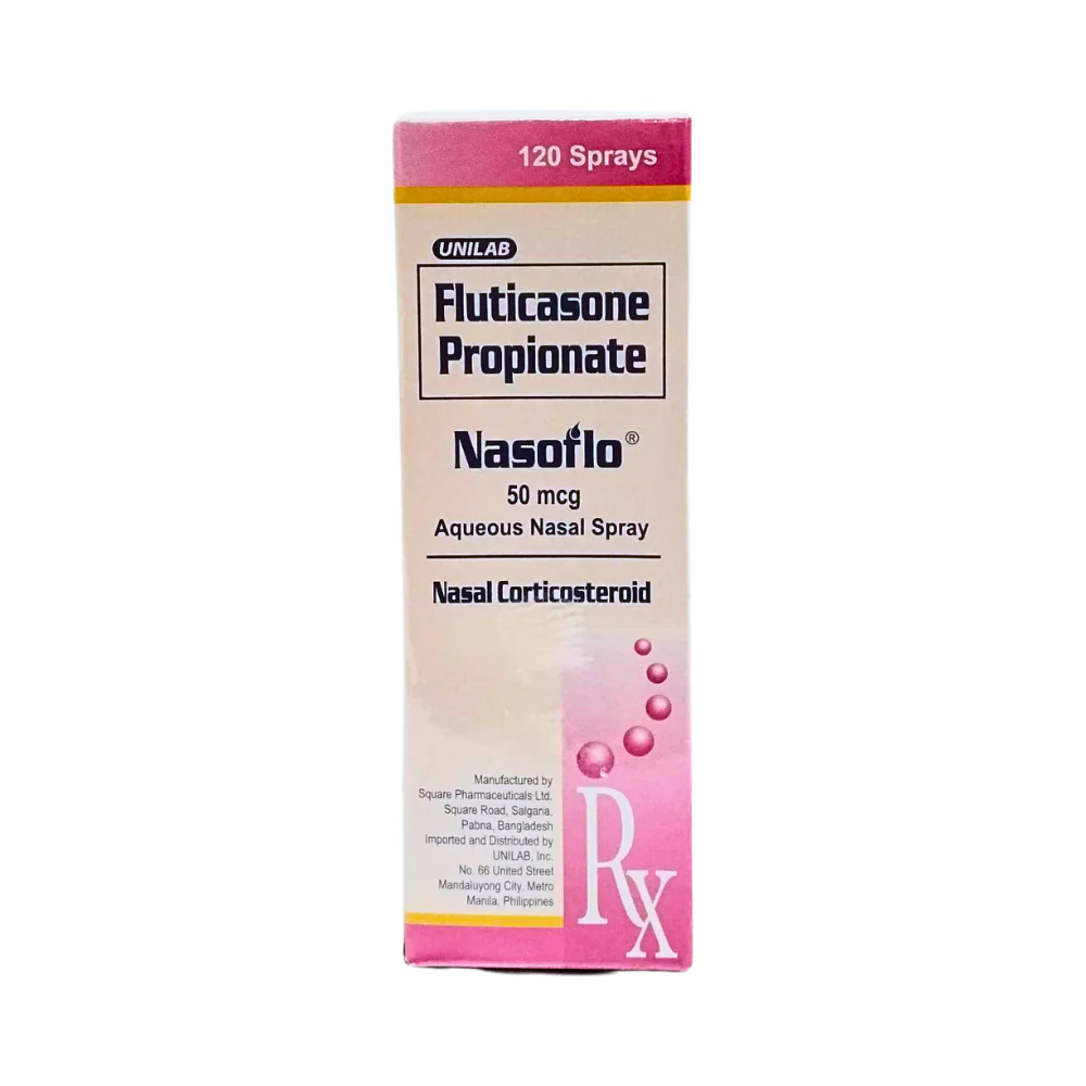 Nasoflo Aqueous 120 Sprays 50mcg - Image 2