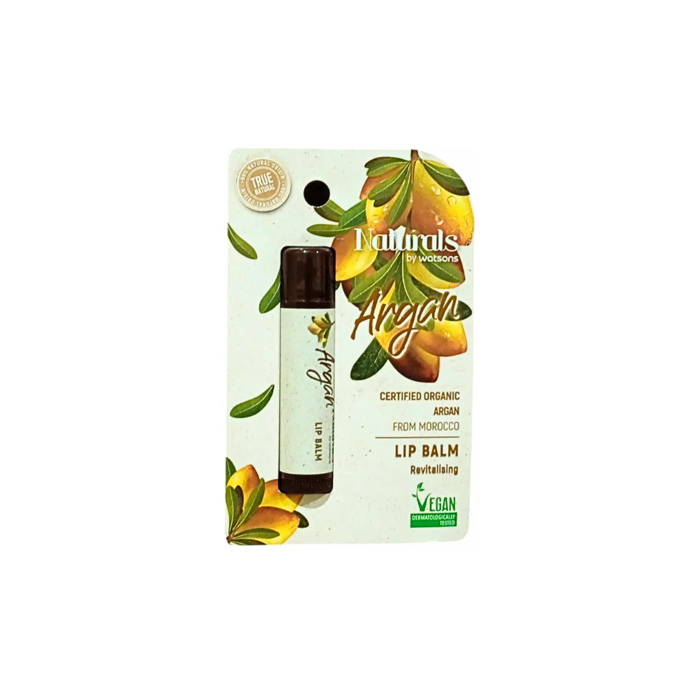 Natural By Watsons Argan Revitalising Lip Balm 4.5g - Image 2