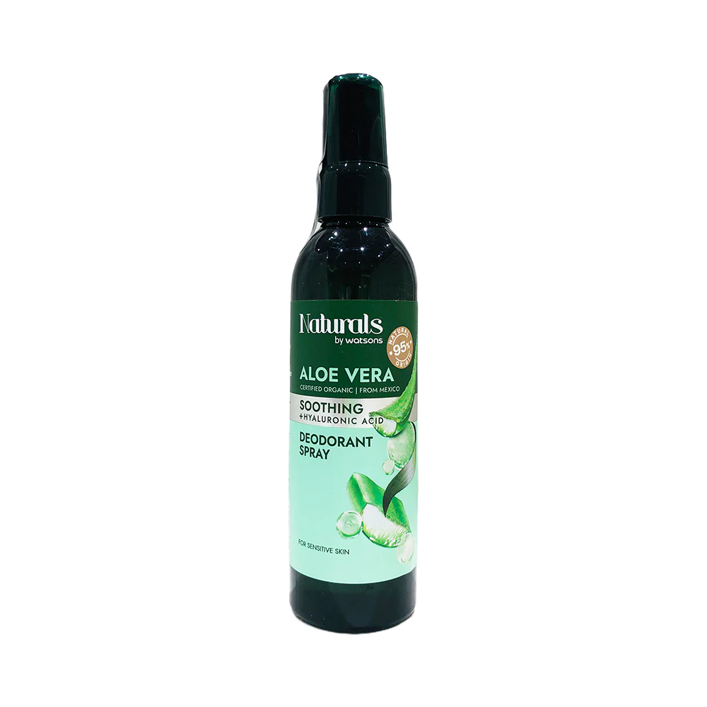 Naturals by Watsons Aloe Vera Deodorant Spray 110ml - Image 2