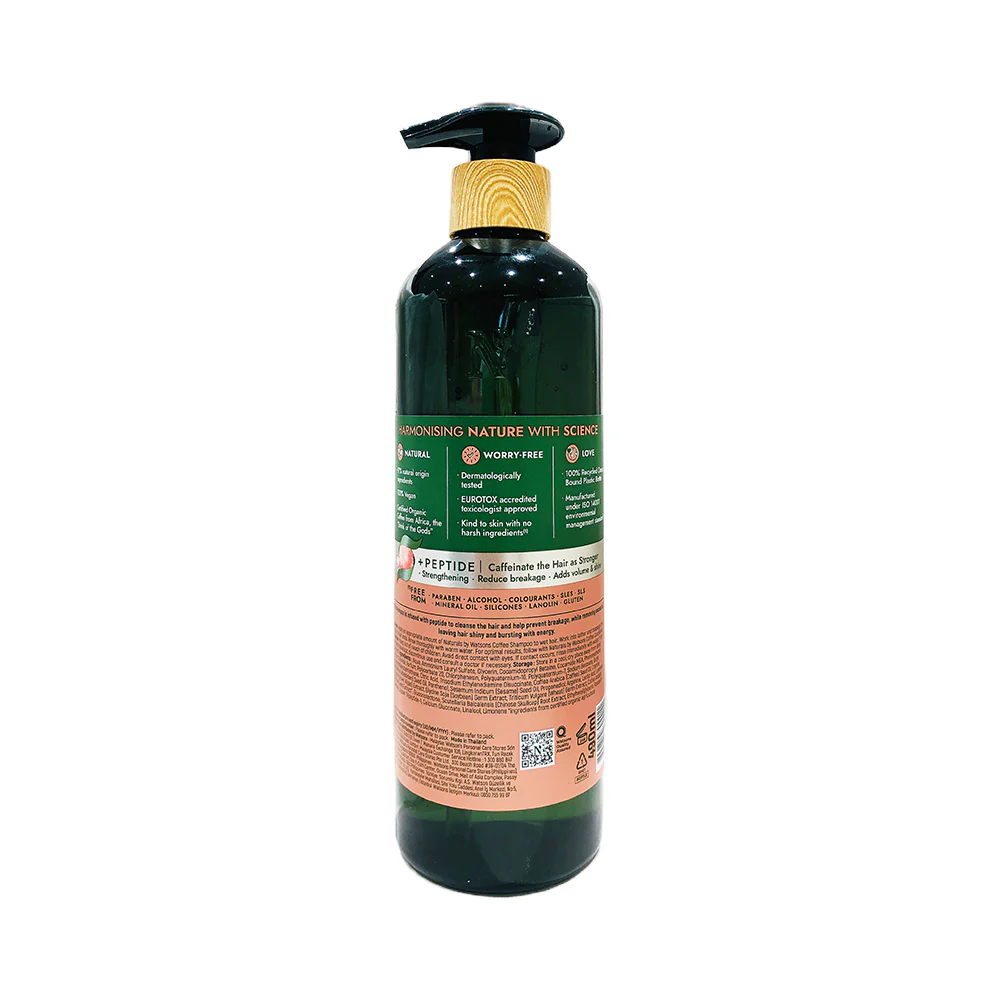 Naturals by Watsons Coffee Shampoo 490ml - Image 3