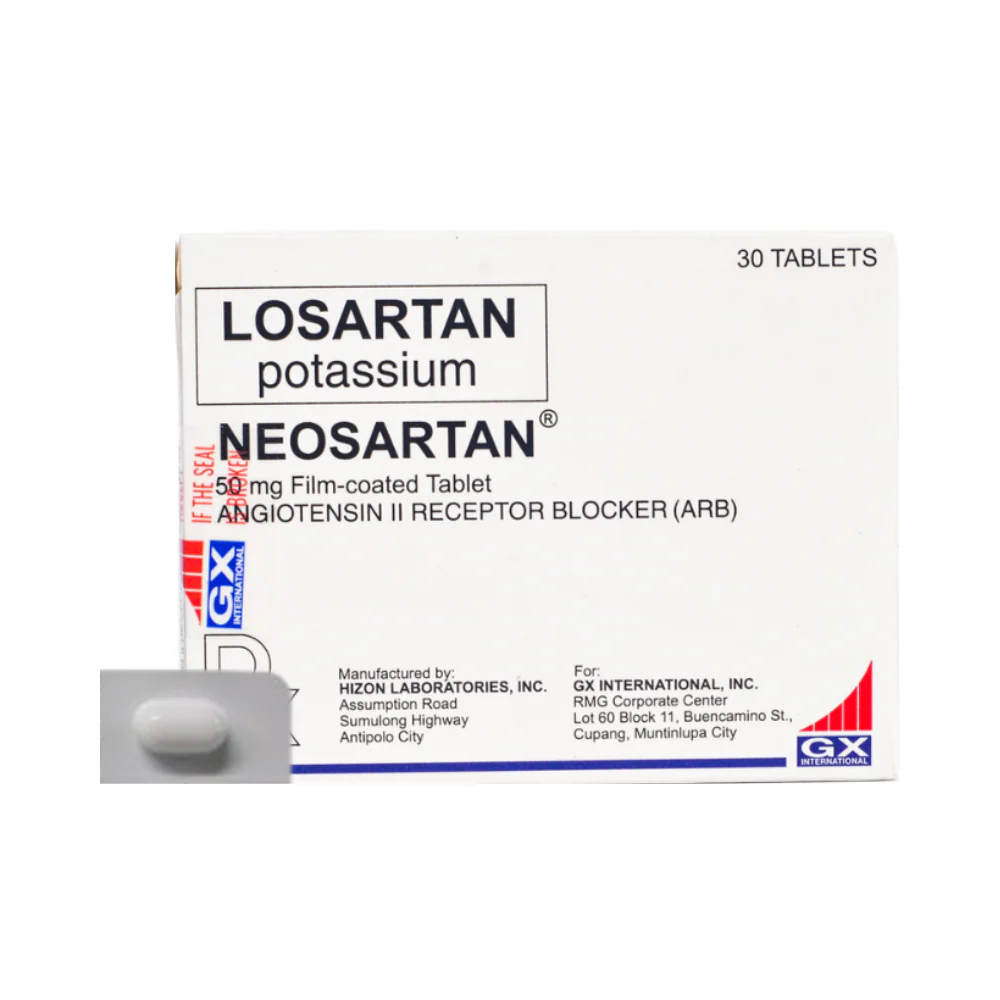Neosartan Fc Losartan Potassium 50mg Tablet By 1's - Image 2