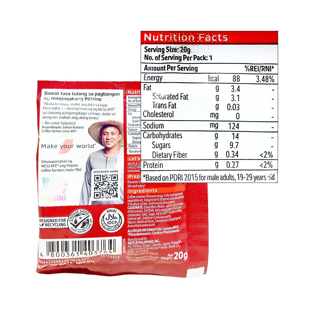 Nescafe Blend And Brew 40% More Original 20g - Image 2