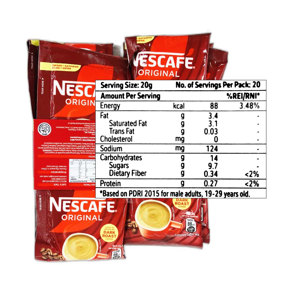 Nescafe Blend And Brew 40% More Original 20g x 20's - Image 2