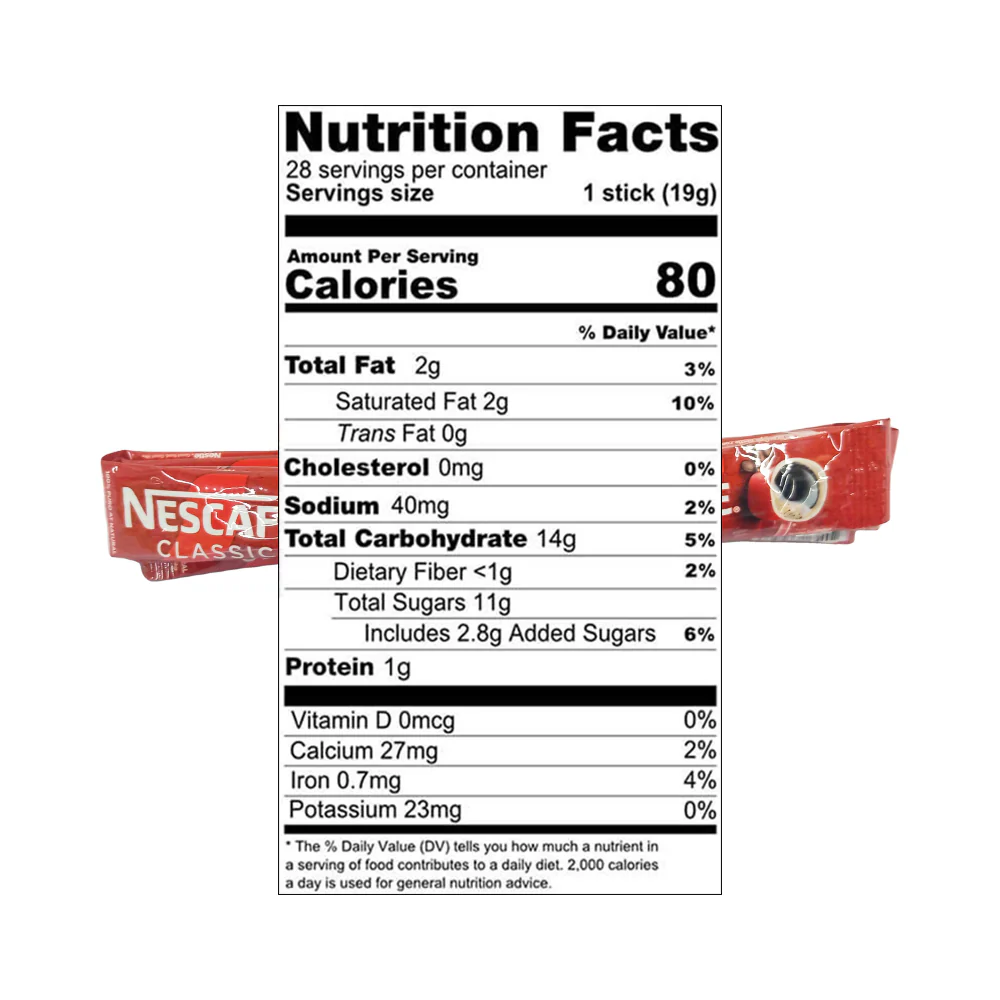 Nescafe Classic Sticks 1.9g x 12's - Image 2
