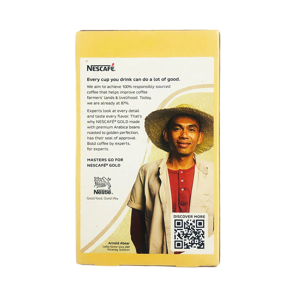 Nescafe Gold Intense Dark Roast 2g x 10’s - Image 2