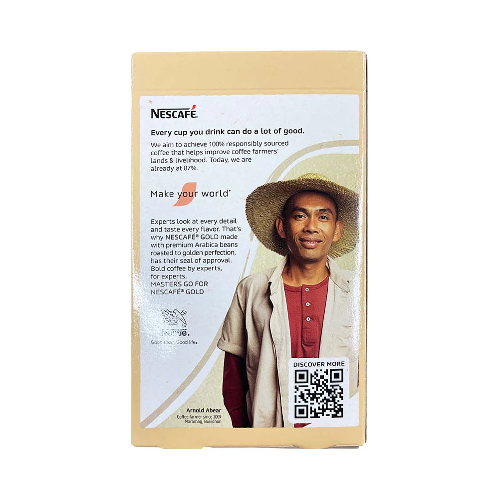 Nescafe Gold Medium Roast 2g x 10's - Image 2