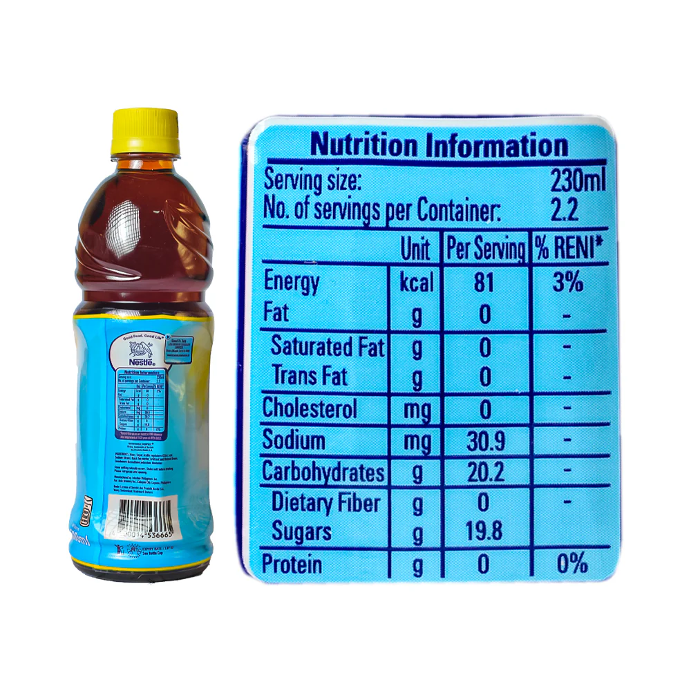 Nestea Lemon Flavored Tea Drink 500ml - Image 3