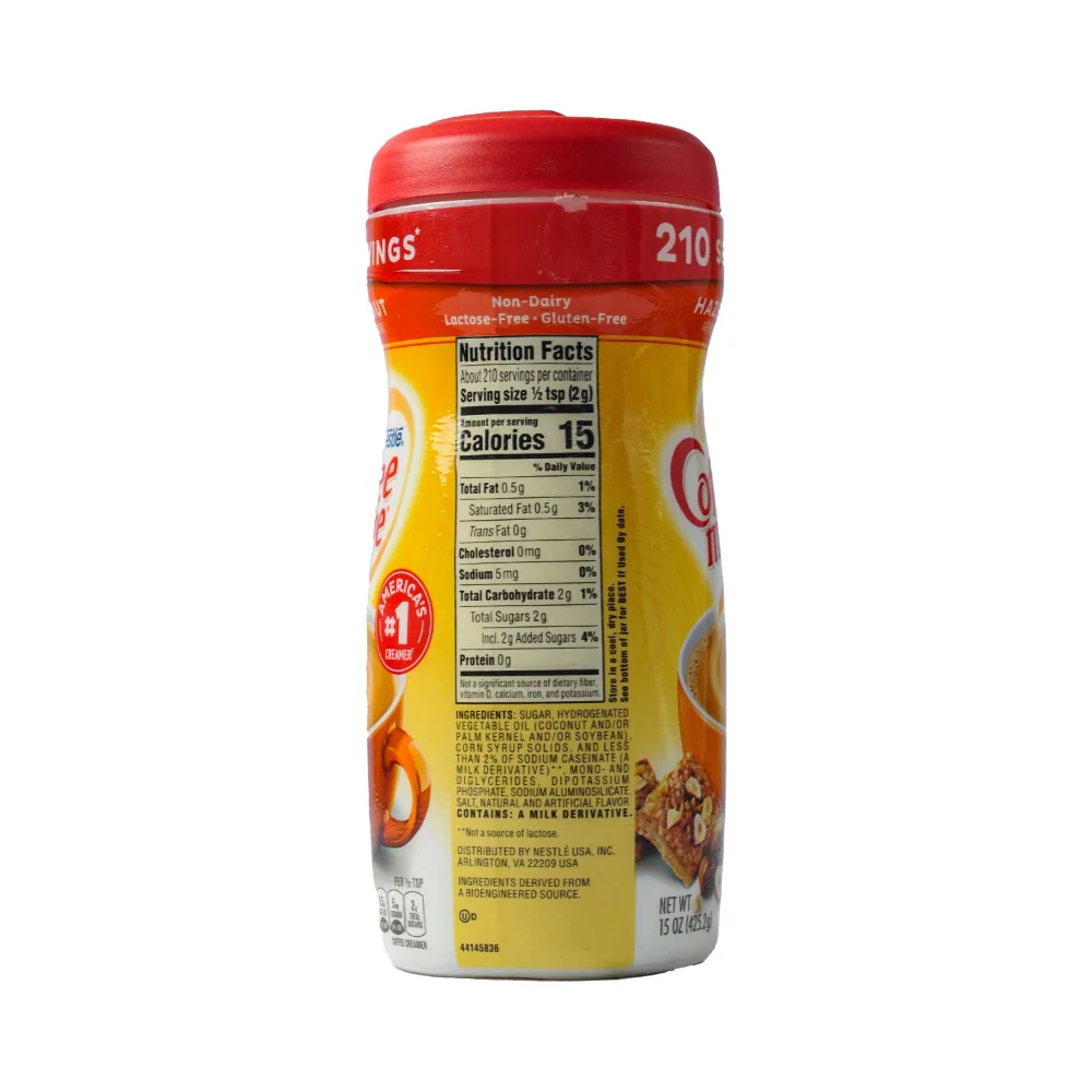Nestle Coffeemate Hazelnut 425.2g - Image 2