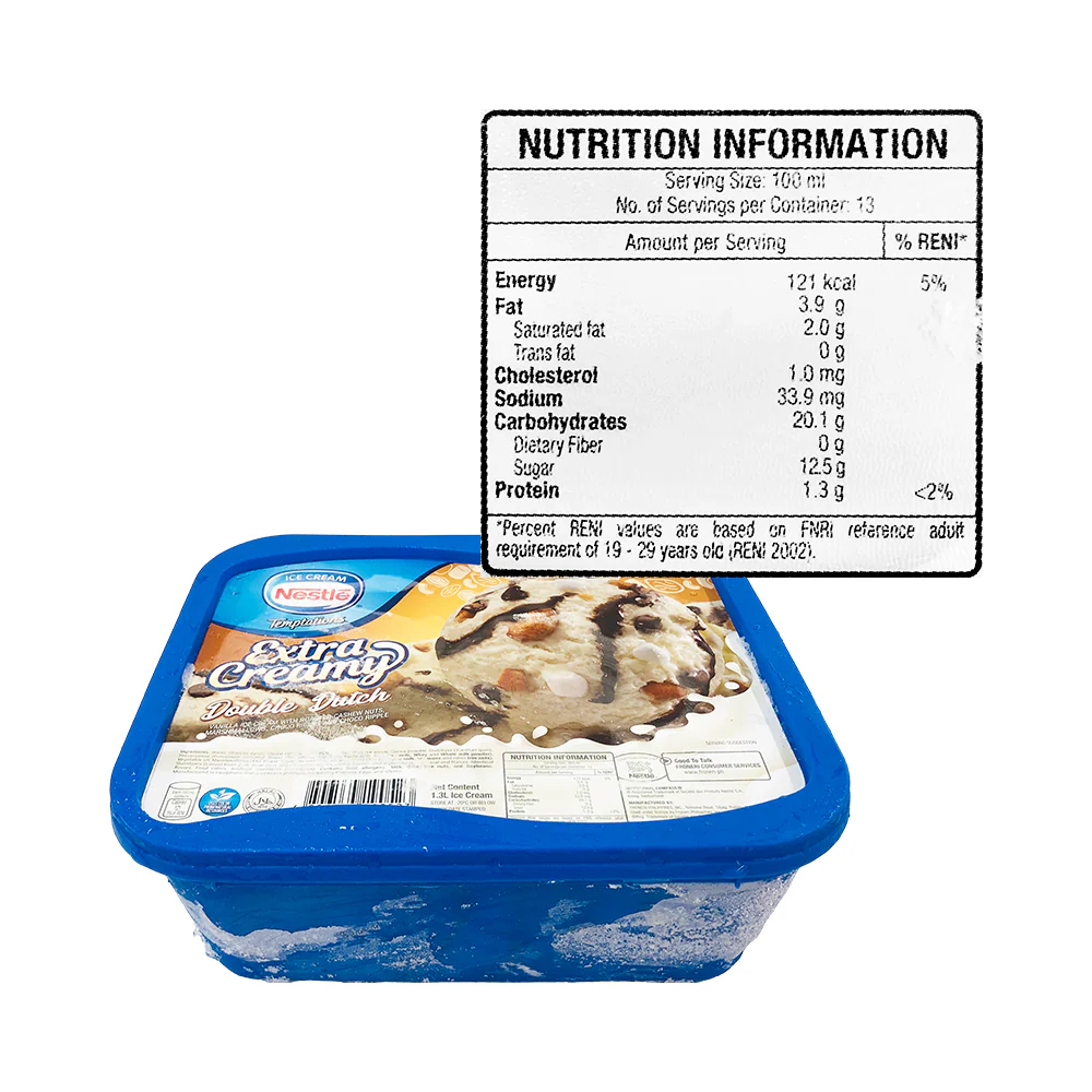 Nestle Ice Cream Temptation Double Dutch - Image 2