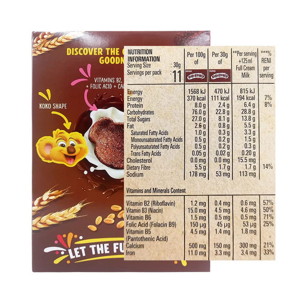 Nestle Koko Krunch Cereal 330g - Image 2