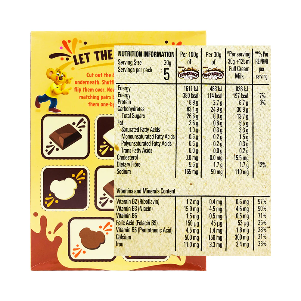 Nestle Koko Krunch Cereal Duo 170g - Image 2