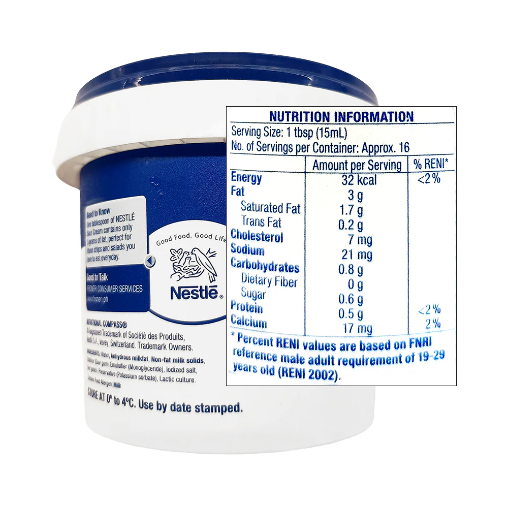 Nestle Sour Cream 240g - Image 2