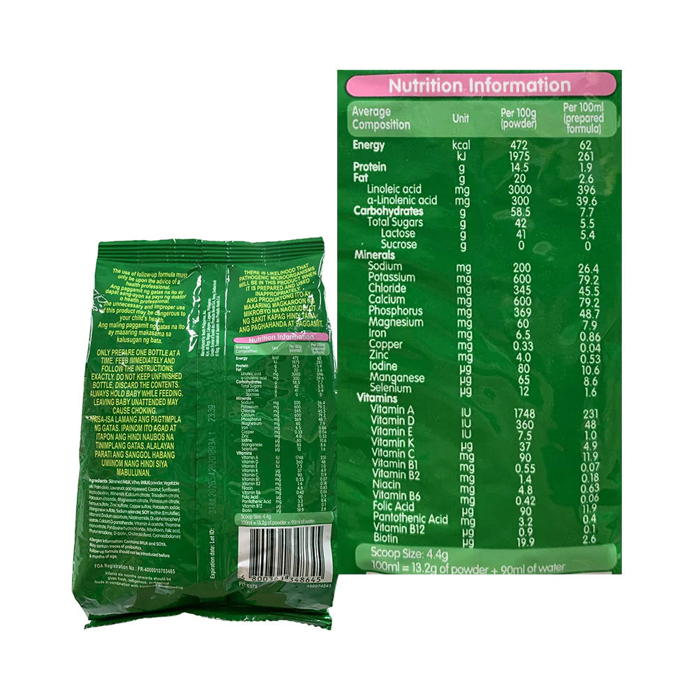 Nestogen Growing Up Milk 2 Plus With DHA Prebio 340g - Image 2