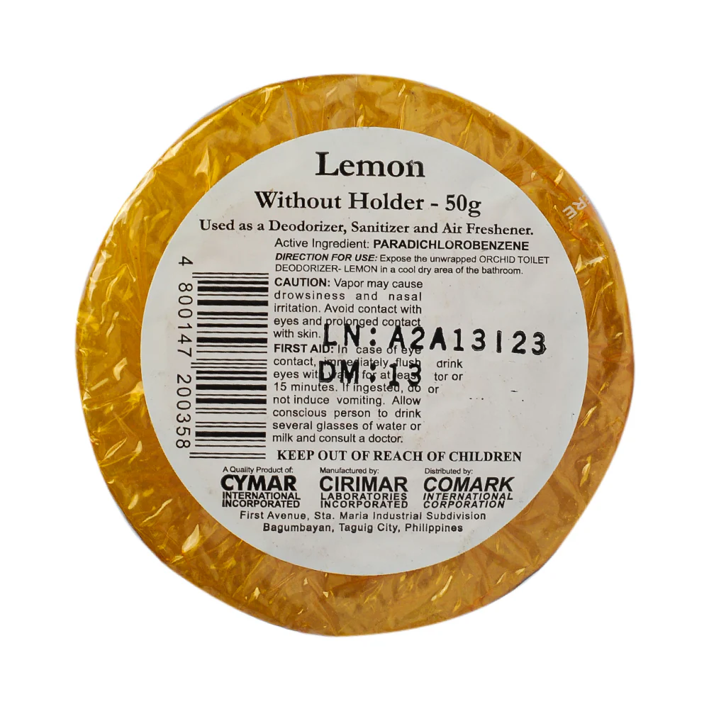 New Orchid Deodorizer Lemon Scent Refill 50g - Image 2