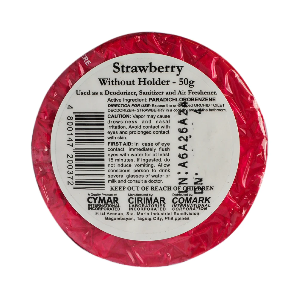 New Orchid Deodorizer Strawberry Scent Refill 50g - Image 2