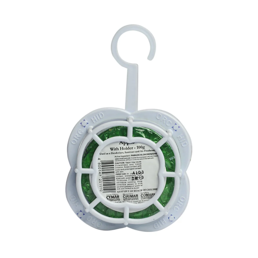 New Orchid Deodorizer With Holder Apple 100g - Image 2