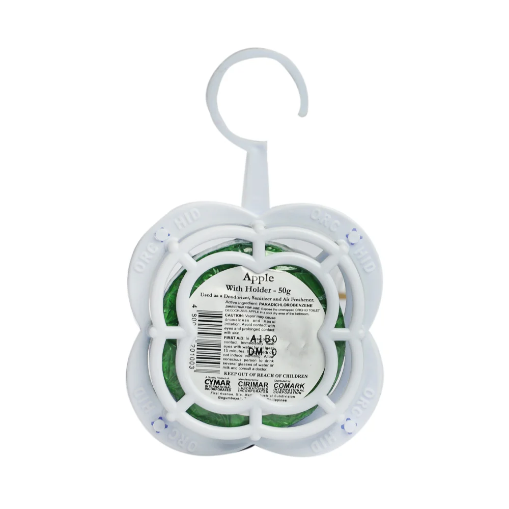 New Orchid Deodorizer With Holder Apple 50g - Image 2