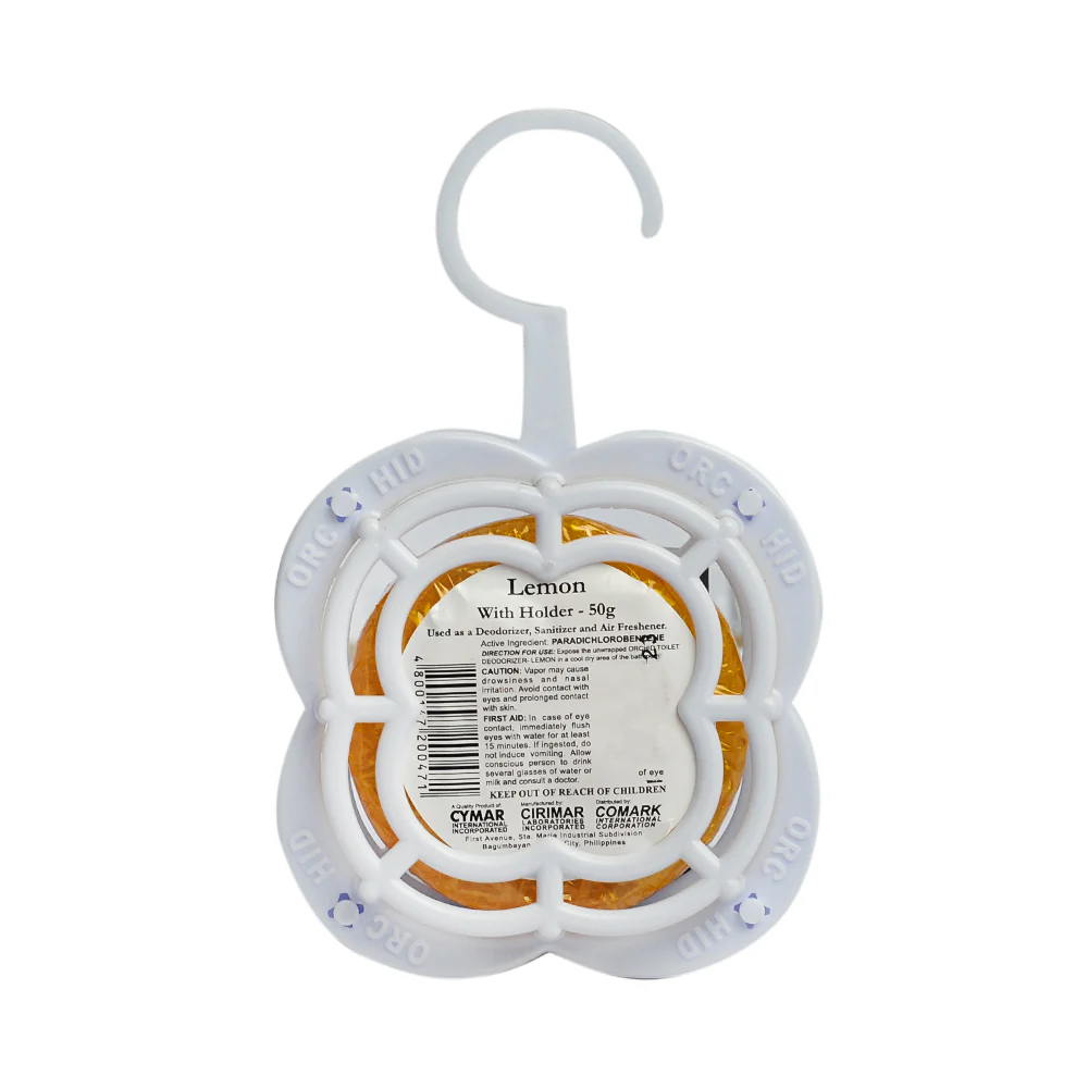 New Orchid Deodorizer With Holder Lemon 50g - Image 2