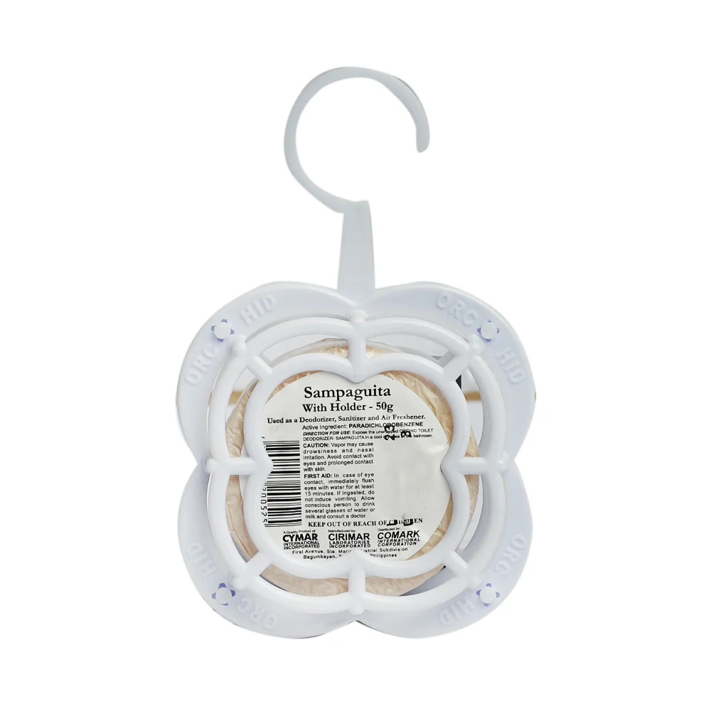 New Orchid Deodorizer With Holder Sampaguita 50g - Image 2